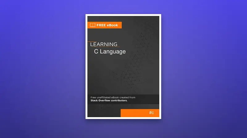 Learning C language PDF: Complete Beginner’s Guide — PDF cover