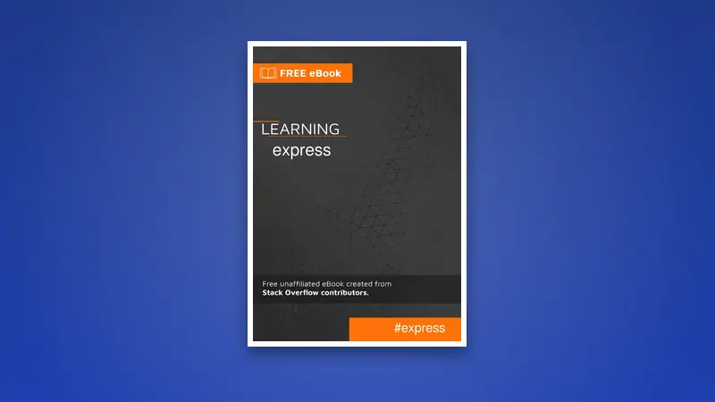 Learning Express — Building Web Apps with Express.js — PDF cover