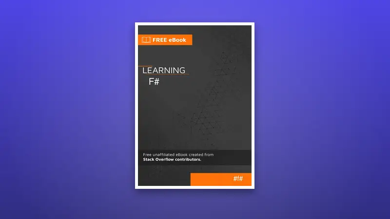 Learning F# PDF: Complete Guide to Functional Programming — PDF cover