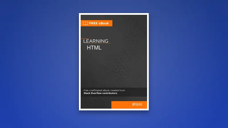 Learning HTML: Beginner's Guide to Web Development — PDF cover