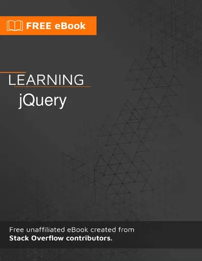Cover of the Learning jQuery PDF