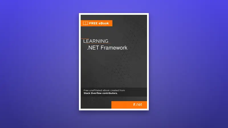 Learning .NET Framework PDF: Key Concepts & Examples — PDF cover