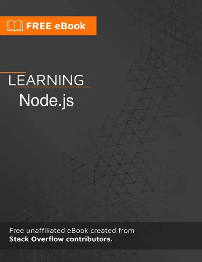 Cover of the Learning Node.js PDF