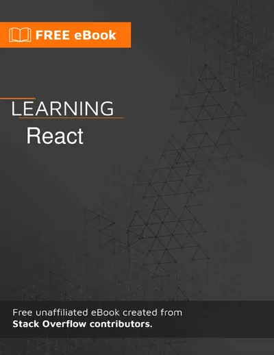 Learning React — free PDF cover