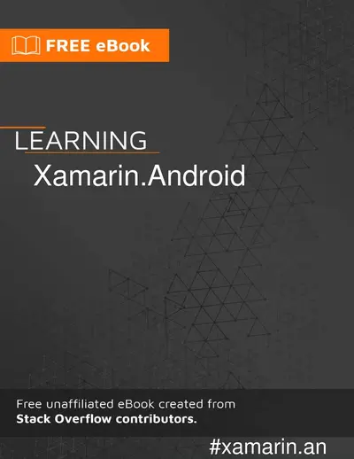 Cover of the Learning Xamarin.Android PDF