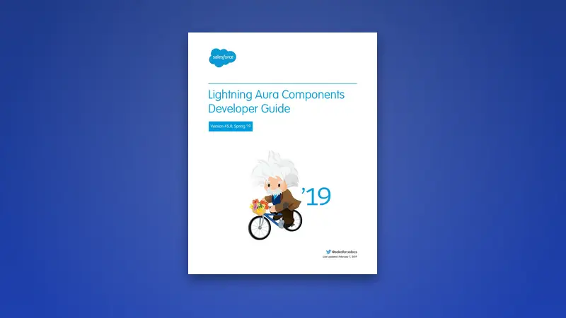 Lightning Aura Components Developer PDF Guide — PDF cover