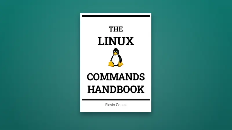 Cover of the Linux Commands Handbook PDF