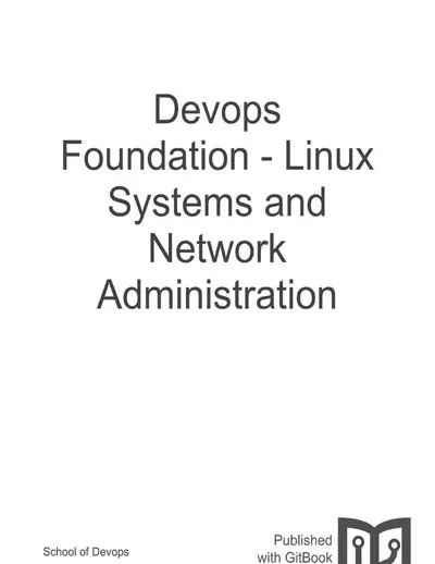 Cover of the Devops - Linux Systems and Network Administration PDF