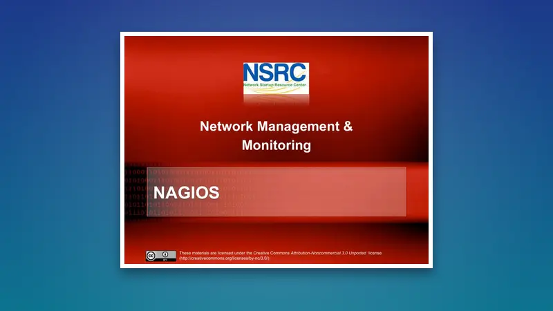 Nagios PDF - Network Management & Monitoring — PDF cover