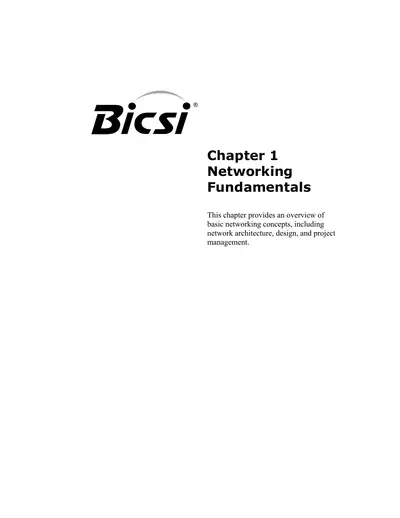 Cover of the Networking Fundamentals PDF