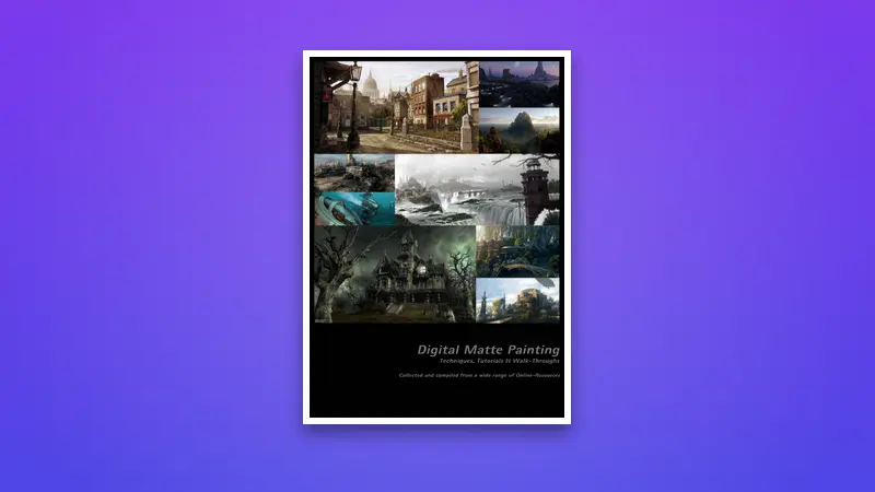Photoshop Digital Matte Painting — Free PDF — PDF cover