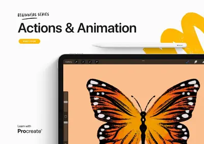Cover of the Procreate: Actions & Animation PDF