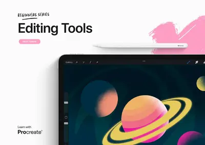 Cover of the Procreate: Editing Tools PDF