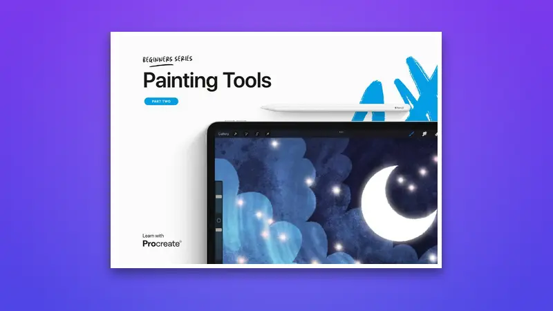 Procreate PDF: Painting Tools — Essential Digital Guide — PDF cover