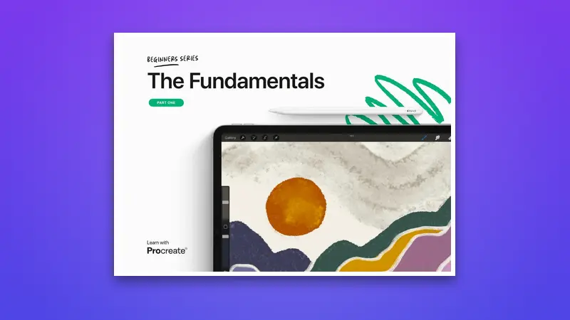 Procreate PDF: The Fundamentals — Beginner Digital Art Course — PDF cover