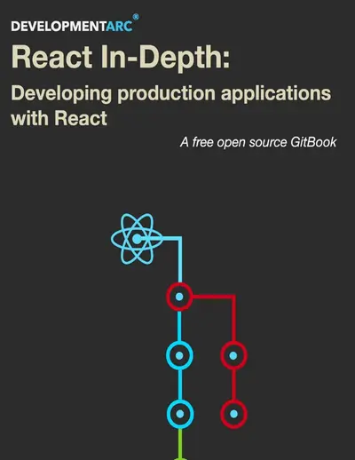Cover of the React In-depth PDF
