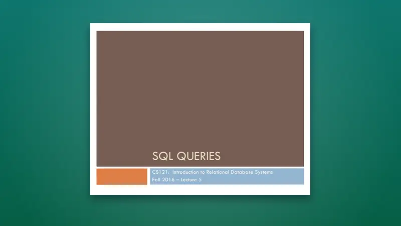 Mastering SQL Queries: Grouping, Aggregates, and Subqueries — PDF cover