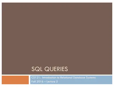 Cover of the SQL Queries PDF