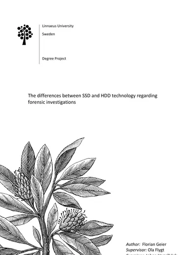 SSD and HDD technology — free PDF cover