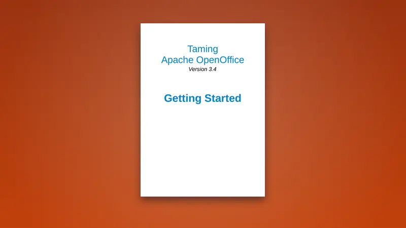 Taming Apache OpenOffice PDF: Complete Guide for Beginners — PDF cover