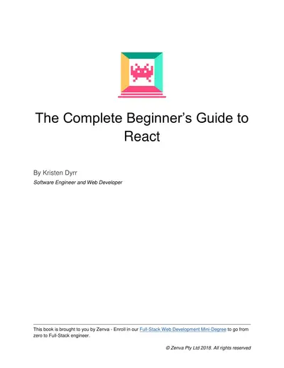 Cover of the The Complete Beginner’s Guide to React PDF