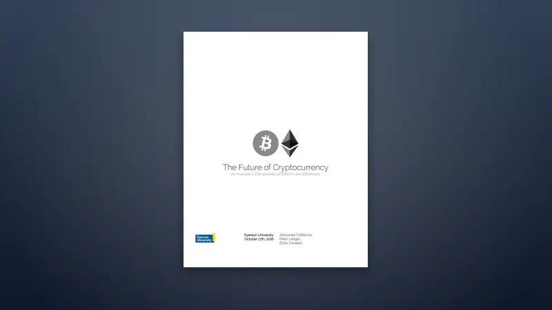The Future of Cryptocurrency: Bitcoin vs Ethereum — PDF cover