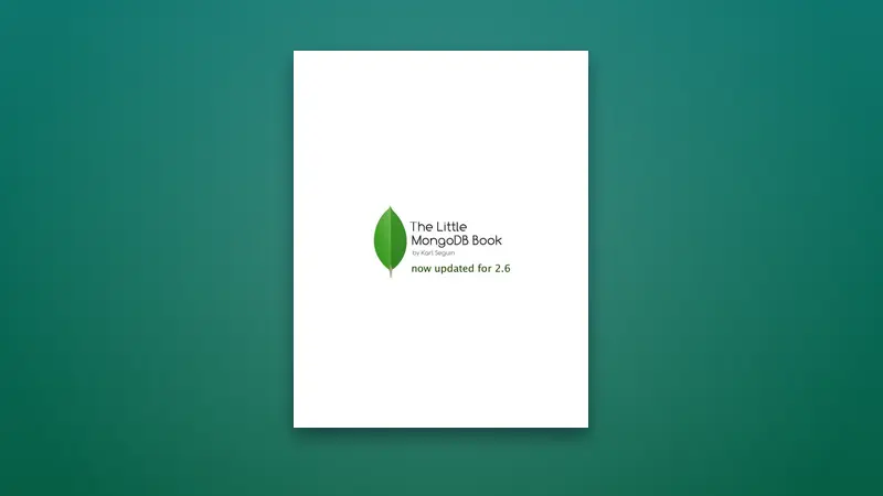 Master MongoDB Basics PDF: The Little MongoDB Book — PDF cover
