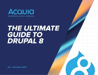 Cover of the The Ultimate Guide to Drupal 8 PDF