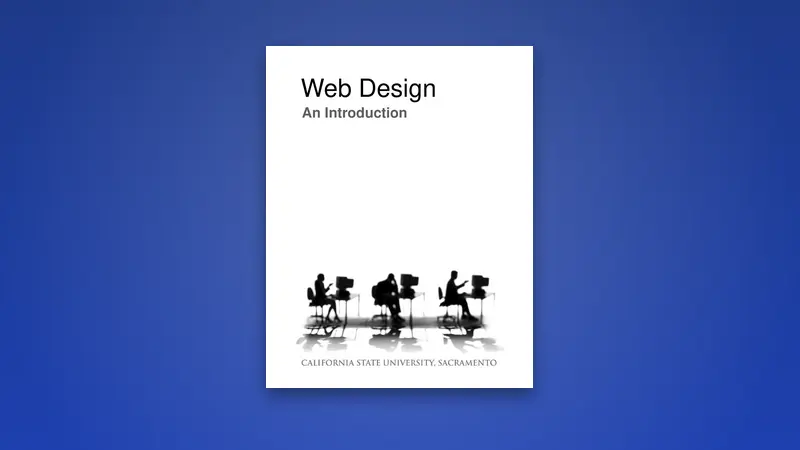 Web Design PDF : An Introduction — Practical Starter Guide — PDF cover