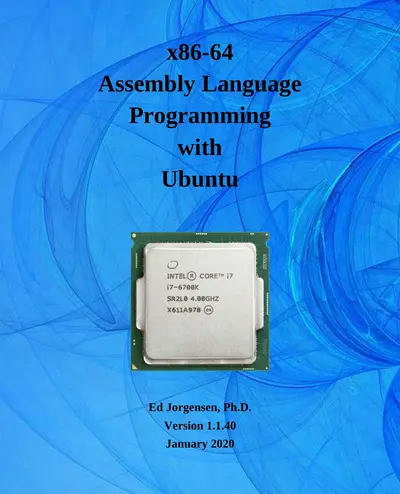 x86-64 Assembly Language Programming — free PDF cover